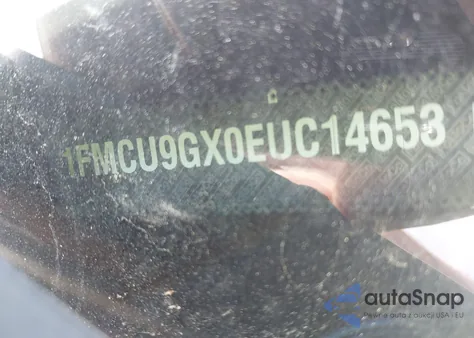 2014 Ford Escape Se из США, поврежденный, VIN 1FMCU9GX0EUC14653